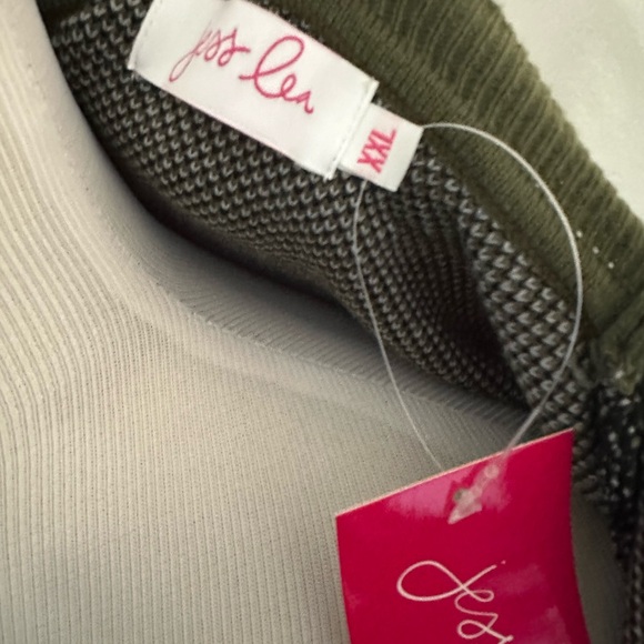 Jess Lea Caleb Camo Knit Cardigan Sz 2X NWT - Picture 4 of 5